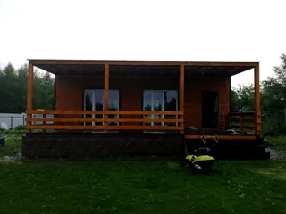 Haus nach Projekt „Mistika - S2.8“, Dorf Kukarino: Fertiges Haus