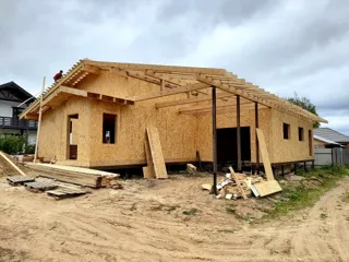 Haus 228 m² nach individuellem Projekt, Dorf Lunevo: Trennwände