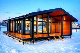 Haus nach Projekt „Chalet 76.3“, Siedlung Parkovo
