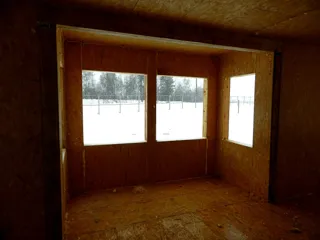 House, “Forvard” design, Olimpiyskaya settlement village: interior partitions
