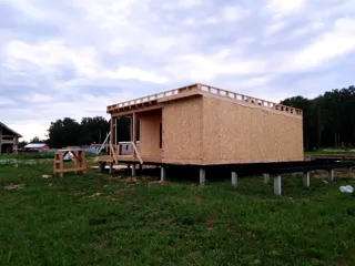 Haus nach individuellem Entwurf, Gebiet Moskau: Wandmontage