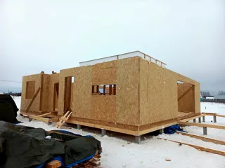 Özel projeye göre 149 m² ev, Kostroma: duvar montajı