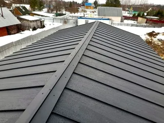 Haus 65,4 m² nach individuellem Projekt, Dorf Striznevo: Dach