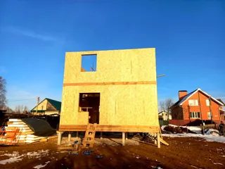85 m² house, custom design, Rybinsk: second floor and attic floor