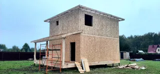 Haus 115 m², individuelles Projekt, Dorf Golovino: Obergeschoss und Dachgeschoss