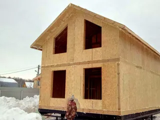 “Dorofeyevo” projesine göre ev, Synkovo köyü: tamamlanmış ev