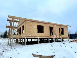 Özel projeye göre 97 m² ev, Ikonnikovo köyü: çatı