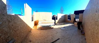 Haus nach Projekt „Dorofejewo“, Kovrov: Wandmontage