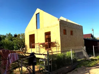 Haus nach Projekt „Wesy“, Gartengemeinschaft SNT „Mir“: zweites Obergeschoss und Dachgeschoss