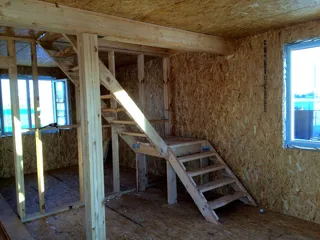 Haus nach Projekt „Jessentuki 7.5x7.5“, Dorf Lopatino: Innenwände
