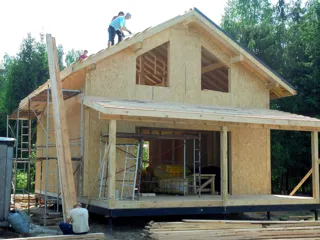 House based on the “Briz” design, Ivanovo Region: second floor and attic