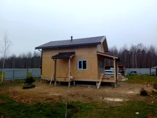 103 m² house, “Ermak” design, Timoshkino village: finished house