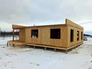 Özel projeye göre 149 m² ev, Kostroma: duvar montajı