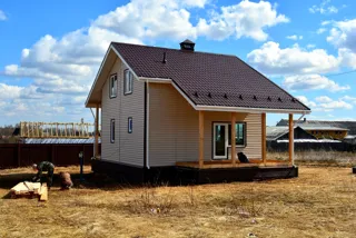Haus nach Projekt „Radoniza“, Dorf Kadnikovo: Fertiges Haus