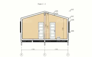 “Barnhouse 39” projesine göre ev, Yaroslavl bölgesi: proje planı