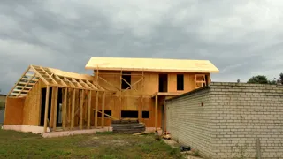 Haus nach individuellem Entwurf, Region Belgorod: Dach