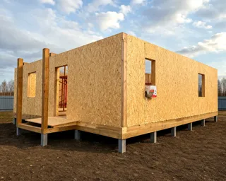 Haus nach individuellem Entwurf, Dorf Zavrazhe: Wandmontage