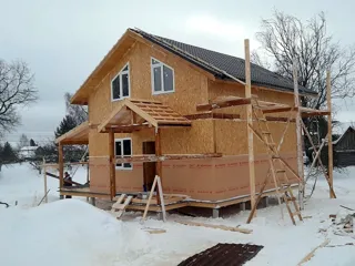 Haus 131,5 m² nach Projekt „Sefir“, Vologda: Dach