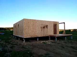 Haus nach individuellem Entwurf, Gebiet Moskau: Wandmontage