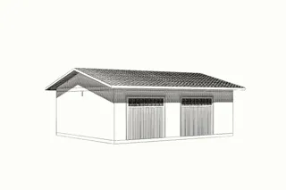 Garage 2 m² nach individuellem Entwurf, Region Twer: Projektvisualisierung
