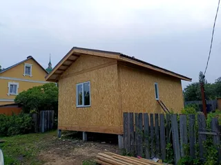 Eingeschossiges Haus nach Projekt „Wiwat“, Rostow Welikij: fertiges Haus