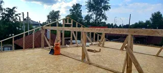 Haus 112,5 m² nach individuellem Projekt, Ivanovo: Dach