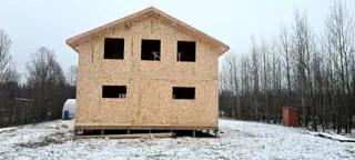 Haus nach individuellem Entwurf, Dorf Nikitilovo: fertiges Gebäude