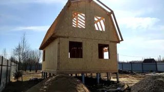 House based on the “Bylina” design, Ivanovo Region: completed house