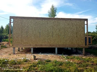 Haus nach individuellem Entwurf, Dorf Paneevo: Dach
