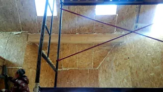 Haus nach Projekt „Jastreb“, Gebiet Iwanowo: Obergeschoss und Dachgeschoss