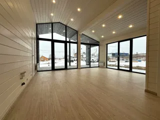 Showroom Barnhouse 76.3 in Kostroma: Fertiges Haus