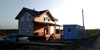 Haus nach Projekt „Dorofejewo“, Region Jaroslawl: Fertiges Haus
