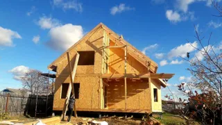Haus nach Projekt „Jastreb“, Gebiet Iwanowo: Obergeschoss und Dachgeschoss