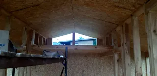 Haus 84 m², individuelles Projekt, Siedlung „Pojma Rusy“: Dach