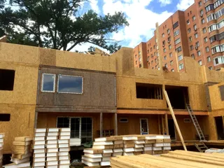 Haus nach individuellem Entwurf, Gebiet Moskau: Wandmontage