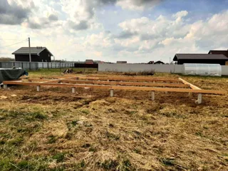 Haus nach Projekt „Barnhouse 76.1“, Rybinsk: Fundament und Grundrahmen