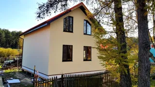 Haus nach individuellem Entwurf, Siedlung Borisoglebskiy: fertiges Gebäude