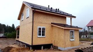 Haus nach Projekt „Majak“, Region Twer: Fassadenverkleidung
