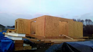 Haus 217 m², Projekt „Toronto“, Gebiet Moskau: Wandmontage