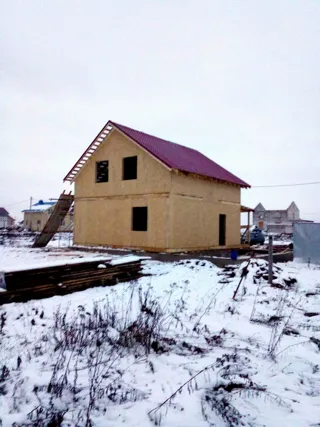 Haus nach individuellem Entwurf, Kostroma: fertiges Gebäude