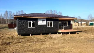 eingeschossiges Haus nach Projekt „Sabawa“, Dorf Dyakovo