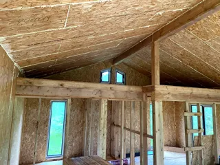 Haus 64 m² nach individuellem Projekt, Dorf Seltso-Podelyshevo: Trennwände