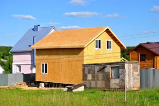 Haus nach individuellem Entwurf, Dorf Afanasovo: Wandmontage
