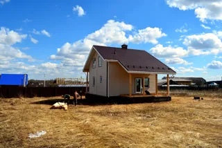 Haus nach Projekt „Radoniza“, Dorf Kadnikovo: Fertiges Haus