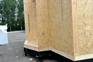 Haus nach Projekt „Musterhaus“, Yaroslavl: Wandmontage