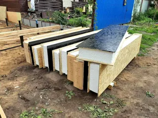 Özel projeye göre ev, Kostroma: ev kitinin teslimi