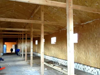 Haus nach Projekt „Barskoe pomeste“, Gebiet Kostroma: Innenwände