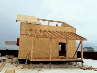 Custom-design house, Kostroma: roofing