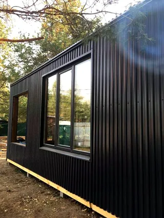 Datscha nach Projekt „Barnhouse 76.1“, Gebiet Wladimir: fertiges Gebäude