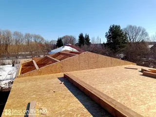 Haus 151,3 m² nach individuellem Projekt, Dorf Maloe Boriskovo: Dach